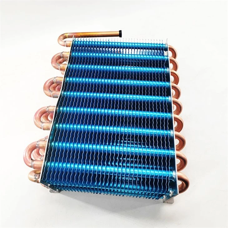 Electric Copper Tube Aluminum Fin Condenser Coil