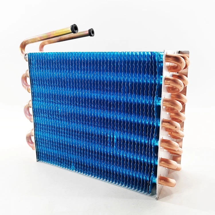 Coil tal-Kondensatur tal-Finn tal-Aluminju tat-Tubu tar-Ram Elettriku